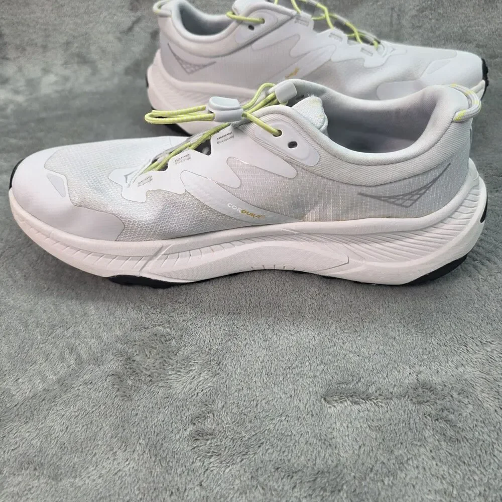 Hoka One One W Transport Wide Mist Lime Gray White 1164371 CRYS Size 9.5D